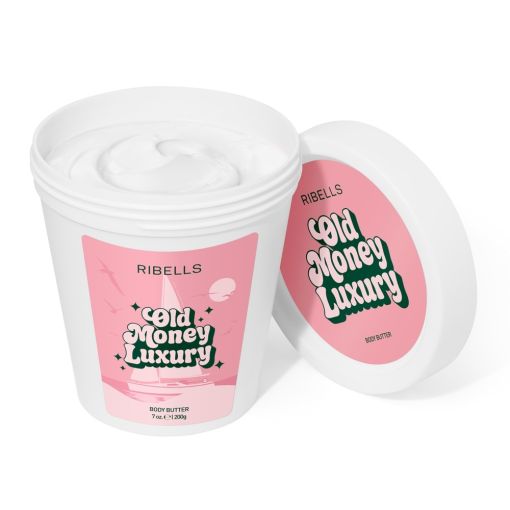 Ribells Old Money Luxury Body Butter im weißen Tiegel