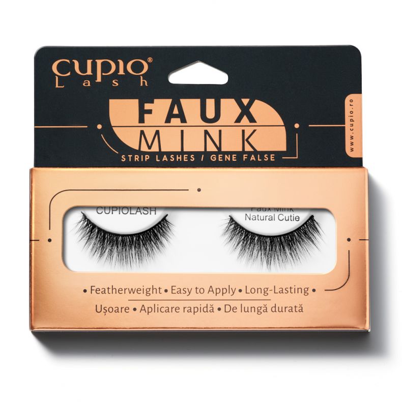 Faux Mink Strip Lashes von Cupio Lash in der Ausführung Natural Cutie, leicht und langanhaltend.