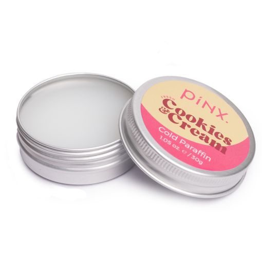 Pinx. Kaltes Paraffin für die Nagelhaut - Fresh Cookies & Cream 30g