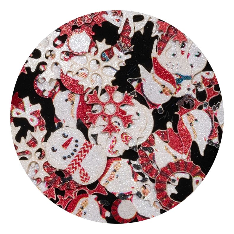 Ornamente Christmas Wood - Santa's List