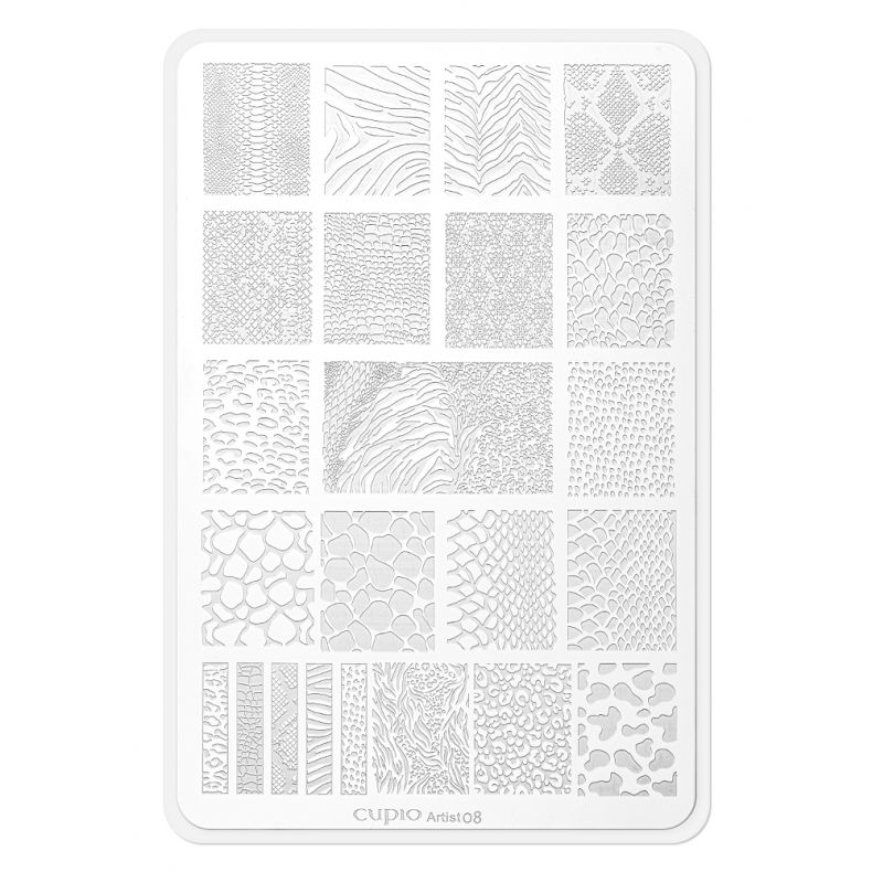 Cupio Stamping Schablone - The Artist 08