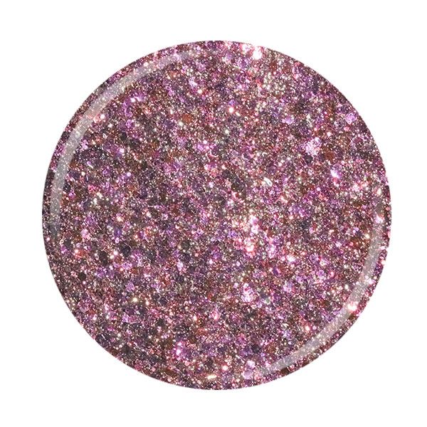 Schimmerndes pinkes Glitzer Puder für Bastel- und Makeup-Anwendungen