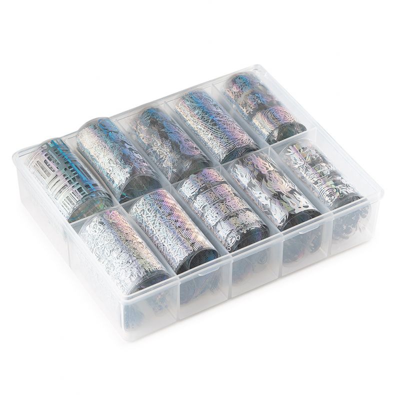 Cupio Transfer Folie 10er Pack - Flowers #18