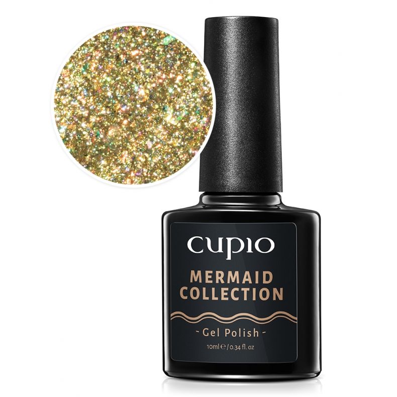 Cupio Gellack Mermaid Collection - Gold Sea 10ml