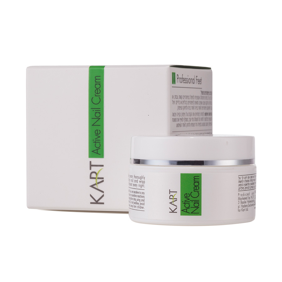 KART Active Nail Cream in Dose mit Verpackung für gesunde Nägel