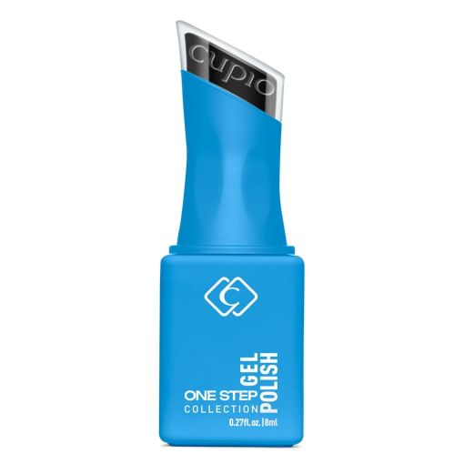 Cupio One Step Gel Nagellack in Blau, 8 ml Flasche