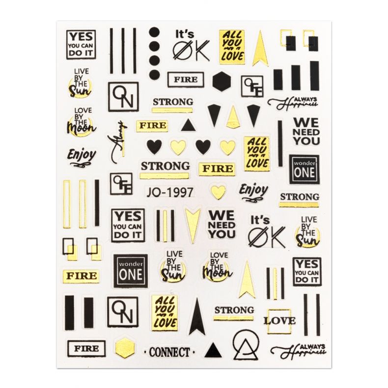 Cupio Sticker für Nägel JO-1997