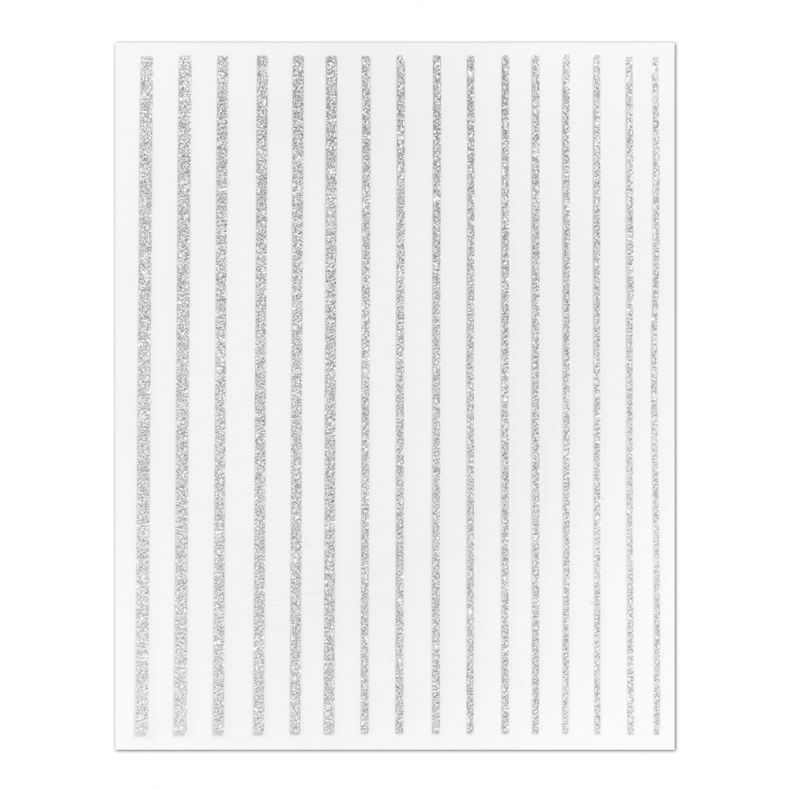 Cupio Sticker für Nägel Shiny Silver #7