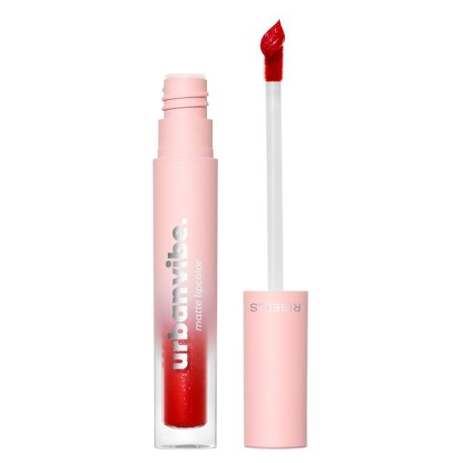 Lippenstift von Urban Vibe mit Applikator in kräftigem Rot