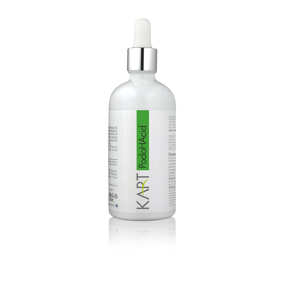 Hautpflegemittel KART PodolHAcid in einer Flasche mit Pipette